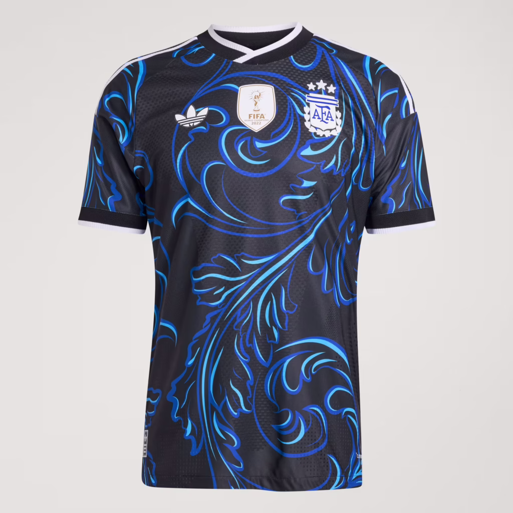 adidas Argentina 26 Away Authentic Jersey – Black (Men’s)