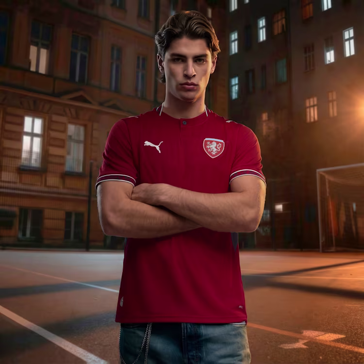 Czech Republic ’26 Home Men’s Soccer Jersey (Puma)