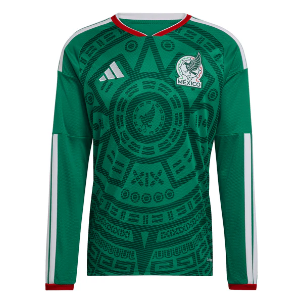 adidas Mexico 2026 Home Long Sleeve Jersey – Men’s