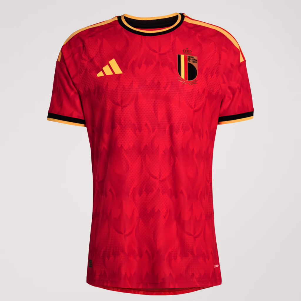 adidas Belgium 26 Home Authentic Jersey – Red