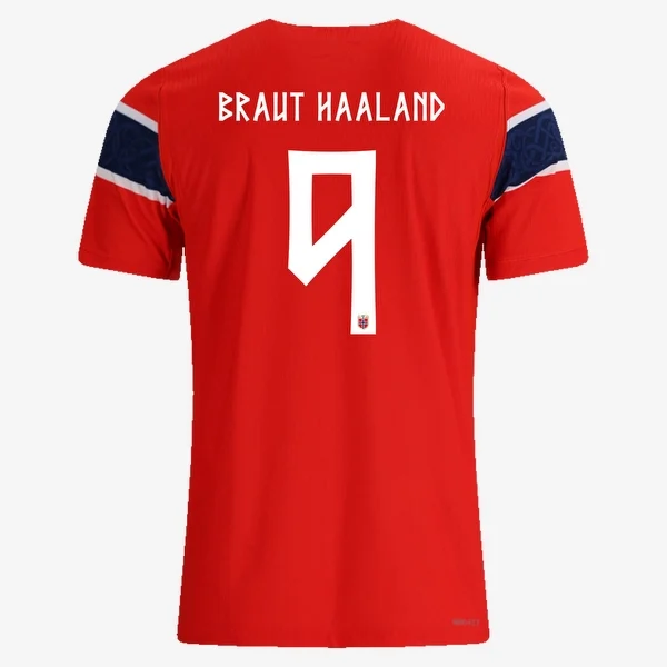 Men’s Authentic Nike Haaland Norway Home Jersey 2026