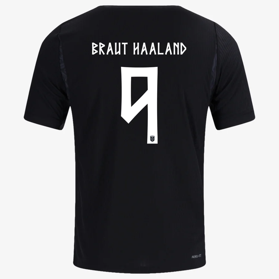 Men’s Authentic Nike Haaland Norway Away Jersey 2026