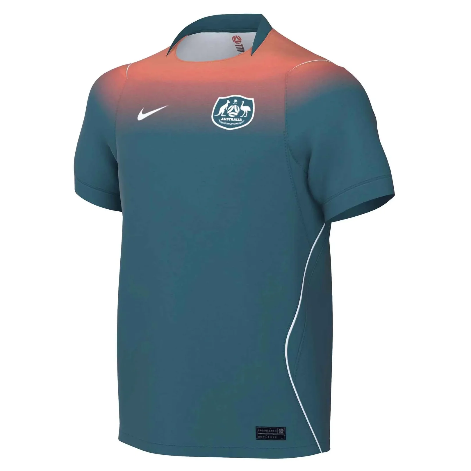 Coral-to-teal sunrise · lenticular crest · forward momentum