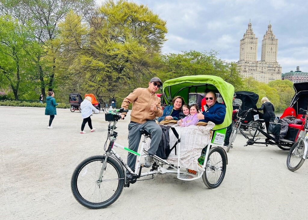 Central Park Pedicab Guided Tours