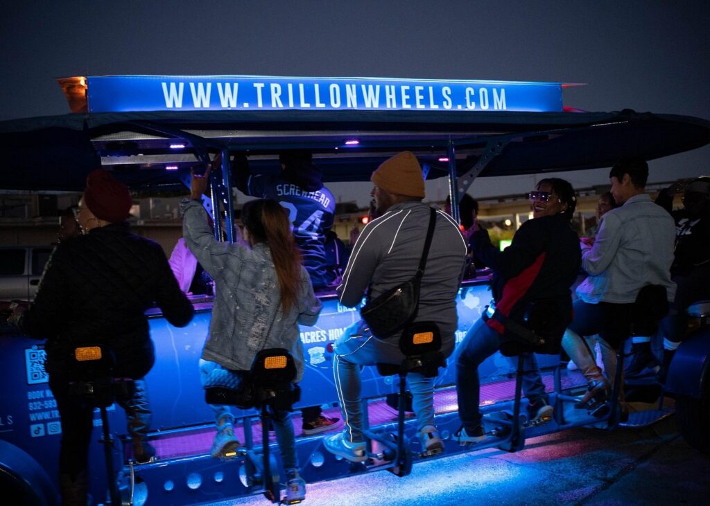 Explore Houston’s Hip Hop Culture on a Motorized Party Bike
