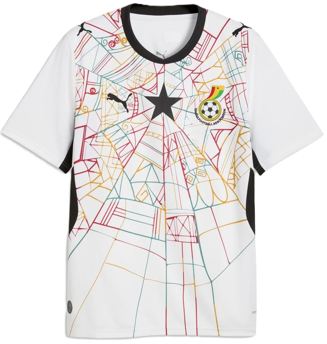 Clean white · Adinkra symbols · Kwaku Ananse cobweb · Black Star