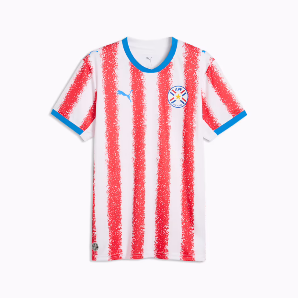 Paraguay Home Men’s Soccer Jersey