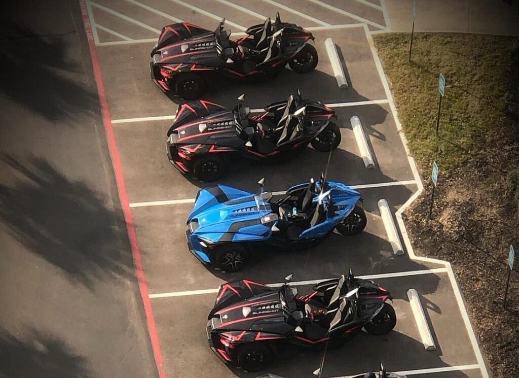 Polaris Slingshot Guided Tour in Houston